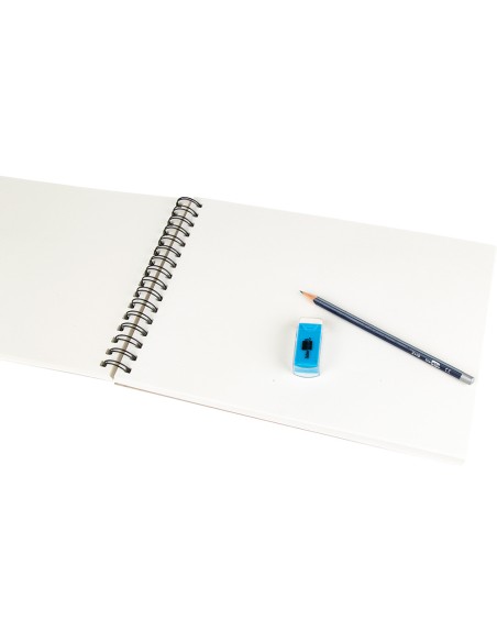 CI | Bloc dibujo liderpapel esbozos espiral a3 297x420mm 100 hojas 90g/m2 sin recuadro