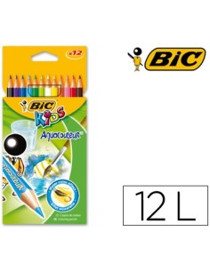 CI | Lapices de colores bic kid estuche de 12 colores...