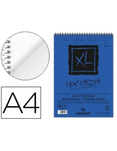 CI | Bloc dibujo acuarela canson xl mix media grano medio...