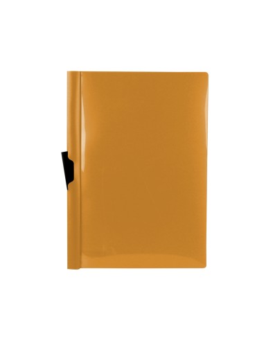 CI | Carpeta liderpapel dossier pinza lateral 45301 polipropileno din a4 naranja 30 hojas pinza deslizante