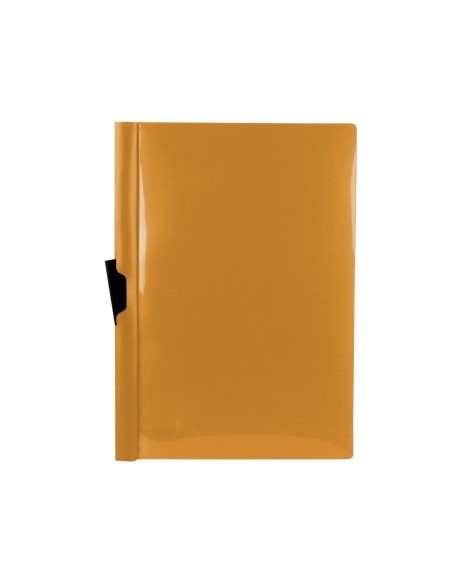 CI | Carpeta liderpapel dossier pinza lateral 45301 polipropileno din a4 naranja 30 hojas pinza deslizante