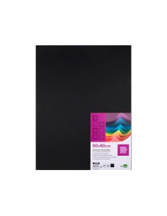 CI | Cartulina liderpapel 50x65 cm 180g/m2 negro paquete... 2