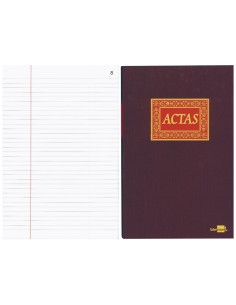 CI | Libro liderpapel folio 100 h. -actas 2