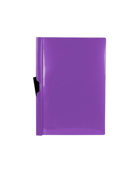 CI | Carpeta liderpapel dossier pinza lateral 45306 polipropileno din a4 violeta 30 hojas pinza deslizante