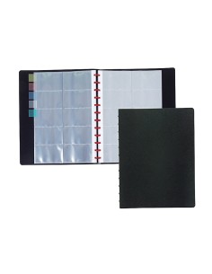 CI | Tarjetero liderpapel anillas din a4 con 20 fundas... 2