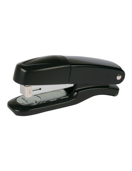 CI | Grapadora q-connect kf01231 metalica negra -capacidad 20 hojas