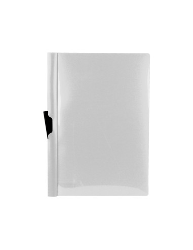 CI | Carpeta liderpapel dossier pinza lateral polipropileno din a4 transparente 60 hojas pinza deslizante