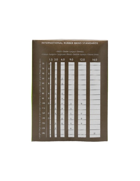 CI | Gomillas elasticas q-connect 1000 gr numero 8 80 x 2 mm