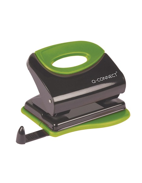 CI | Taladrador q-connect kf00996 metalico con empuñadura de caucho capacidad 30 hojas