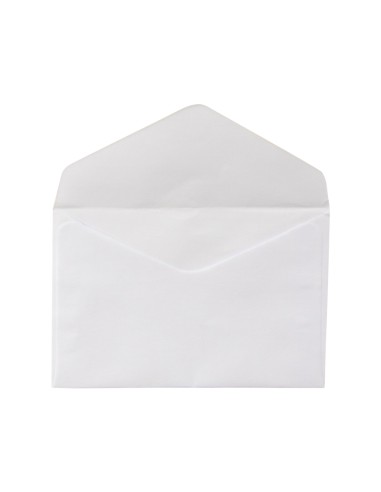 CI | Sobre liderpapel n.1 blanco minimo normalizado 90x140mm engomado solapa de pico caja de 500 unidades