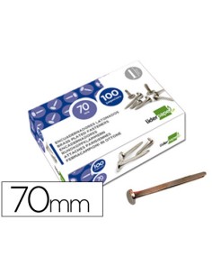 CI | Encuadernadores liderpapel n.12 70 mm -caja de 100...