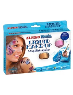 CI | Maquillaje liquido set de 8 colores surtidos mas pincel 2