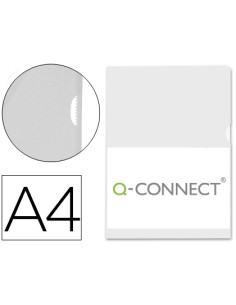 CI | Carpeta dossier uñero plastico q-connect din a4 120...