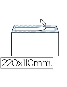 CI | Sobre liderpapel n.2 blanco din americano 110x220mm...