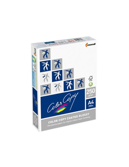 CI | Papel fotocopiadora color copy glossy din a4 250 gramos paquete 250 hojas