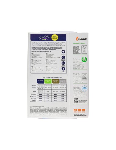 CI | Papel fotocopiadora color copy glossy din a3 250 gramos paquete de 125 hojas