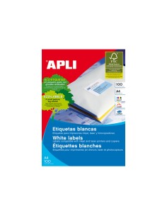 CI | Etiqueta adhesiva apli 1283 tamaño 38x21.2mm para... 2