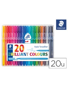 CI | Rotulador staedtler triplus brilliant colours...