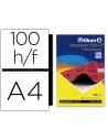 CI | Papel carbon pelikan negro interplastic 1022 g tamaño a4 caja de 100 unidades