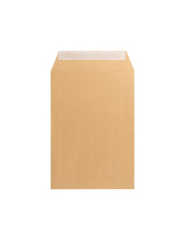 CI | Sobre liderpapel bolsa n.11 kraft folio prolongado 250x353mm tira de silicona caja de 250 unidades