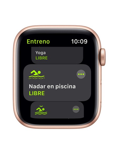 Apple Watch SE/ GPS/ Cellular/ 44mm/ Caja de Aluminio en Oro/ Correa Loop Deportiva Ciruela