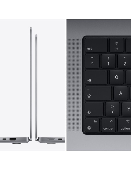 Apple Macbook Pro 16"/ M1 Max 10-Core CPU/ 32GB/ 1TB SSD/ 32-Core GPU/ Gris Espacial