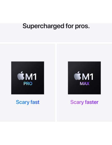Apple Macbook Pro 16"/ M1 Max 10-Core CPU/ 32GB/ 1TB SSD/ 32-Core GPU/ Gris Espacial