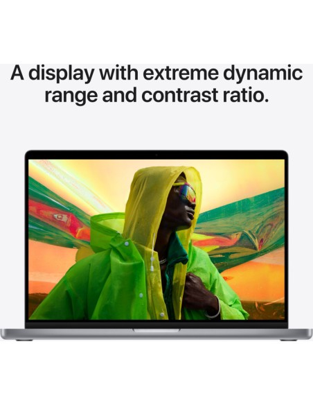 Apple Macbook Pro 16"/ M1 Max 10-Core CPU/ 32GB/ 1TB SSD/ 32-Core GPU/ Gris Espacial