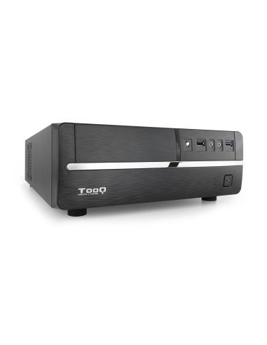 Caja Sobremesa Slim TooQ TQC-3005U3 con Fuente 500W