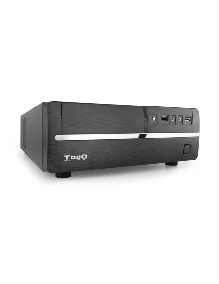 Caja Sobremesa Slim TooQ TQC-3005U3 con Fuente 500W