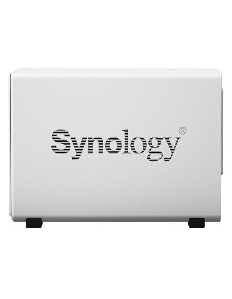 Servidor de almacenamiento synology diskstation ds218j -cpu dc 1.3ghz - 512mb ddr3 - 2 bahías hd (max. 16tb) - rj45 - 2*usb 3.0