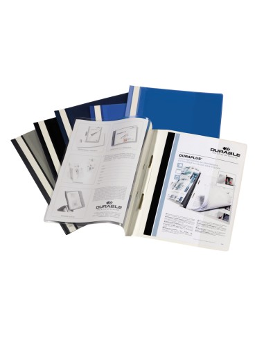 CI | Carpeta duraplus din a4 con fastener azul...