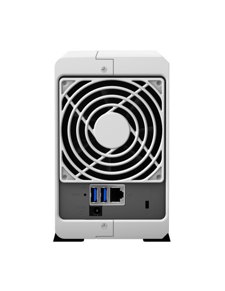 Servidor de almacenamiento synology diskstation ds218j -cpu dc 1.3ghz - 512mb ddr3 - 2 bahías hd (max. 16tb) - rj45 - 2*usb 3.0