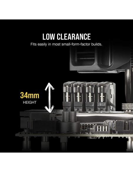 Memoria RAM Corsair Vengeance LPX 2 x 8GB/ DDR4/ 2400MHz/ 1.2V/ CL16/ DIMM