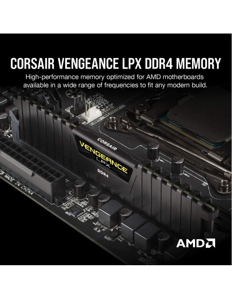 Memoria RAM Corsair Vengeance LPX 2 x 8GB/ DDR4/ 2400MHz/ 1.2V/ CL16/ DIMM