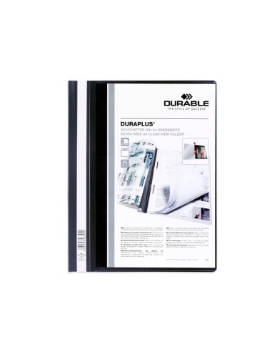 CI | Carpeta duraplus din a4 con fastener negro durable
