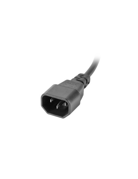 Unidad distribución alimentación lanberg pdu-10i-0200-iec-bk - 10* iec c13 - potencia max. 2500w - 16a - 1u