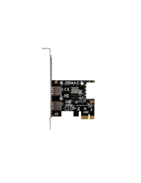 Tarjeta pci express lanberg pce-us3-002 - 2* usb3.1 - conector alimentación molex 4 pines hembra