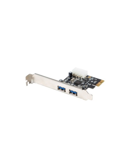 Tarjeta pci express lanberg pce-us3-002 - 2* usb3.1 - conector alimentación molex 4 pines hembra
