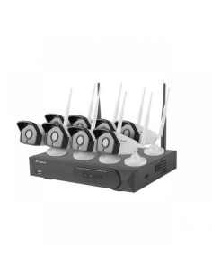 Kit wifi nvr lanberg ics-0808-0020 - 8*camaras 2.0 mp -...