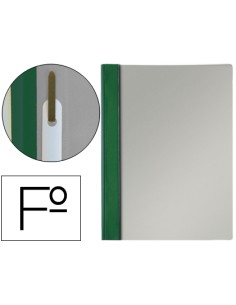 CI | Carpeta dossier fastener pvc esselte folio verde