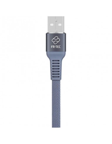 Cable USB 2.0 FR-TEC Premium para PS4/ USB Macho - MicroUSB Macho/ 3m/ Azul