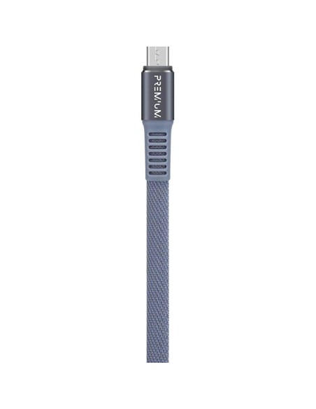 Cable USB 2.0 FR-TEC Premium para PS4/ USB Macho - MicroUSB Macho/ 3m/ Azul
