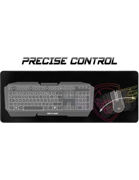 Alfombrilla Spirit of Gamer Darkskull XXL/ 800 x 300 x 5mm