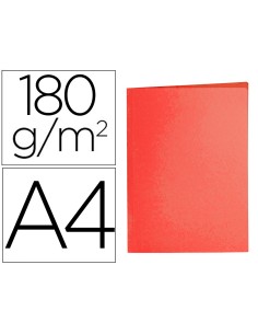 CI | Subcarpeta liderpapel a4 rojo intenso 180g/m2
