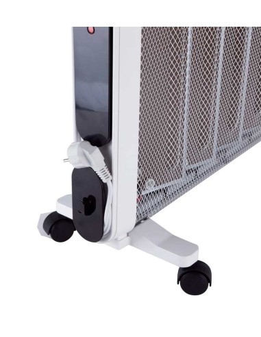 Radiador con 5 placas jata micathermic rd227b - 2* potencias calor (1200-200w) - asa transporte - maxima potencia en 1 minuto