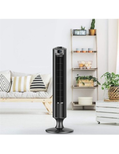 Ventilador de torre extra alto taurus babel rch - 45w - 3 velocidades - 3 modos funcionamiento - temporizador - 84cm - mando a 