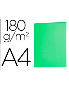 CI | Subcarpeta liderpapel a4 verde intenso 180g/m2