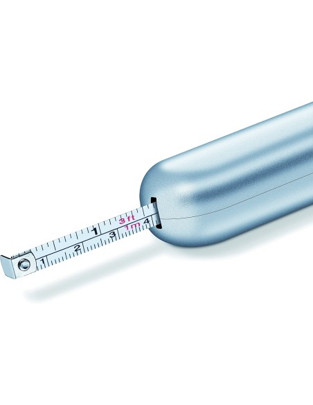 Báscula para maletas con flexometro beurer ls-06 - hasta 40kg - graducacion 10g - correa 15.1cm - pantalla lcd - 1*cr2032