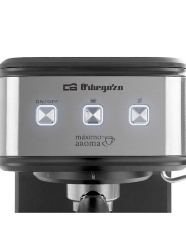 Cafetera Expreso Orbegozo EX 5200/ 850W/ 20 Bares